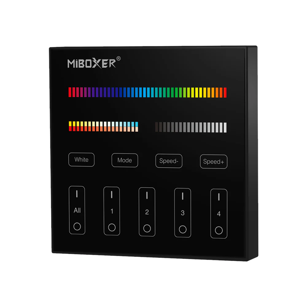 MI-LIGHT AFSTANDSBEDIENING 4 GROEPEN RGB+CCT