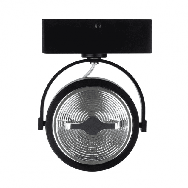 LED OPBOUWSPOT NARCI 12 WATT DIM2WARM ZWART