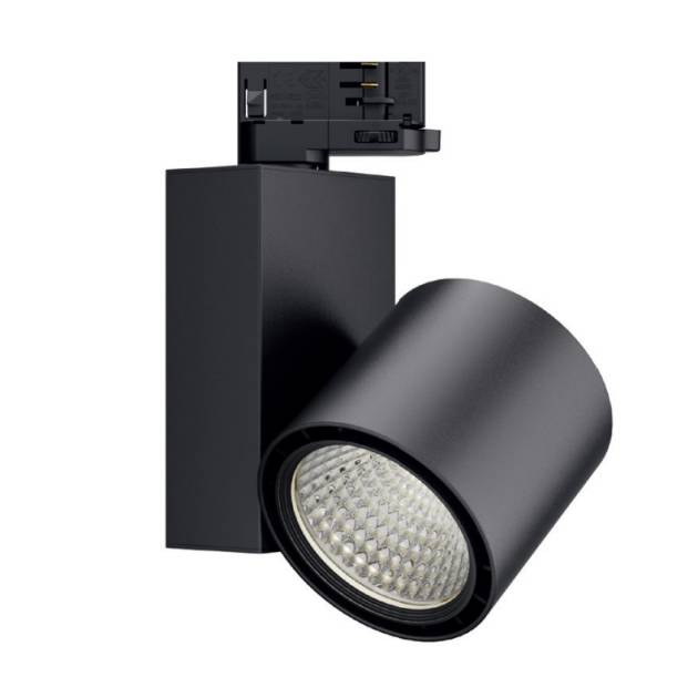 3 Fase LED Tracklight zwart