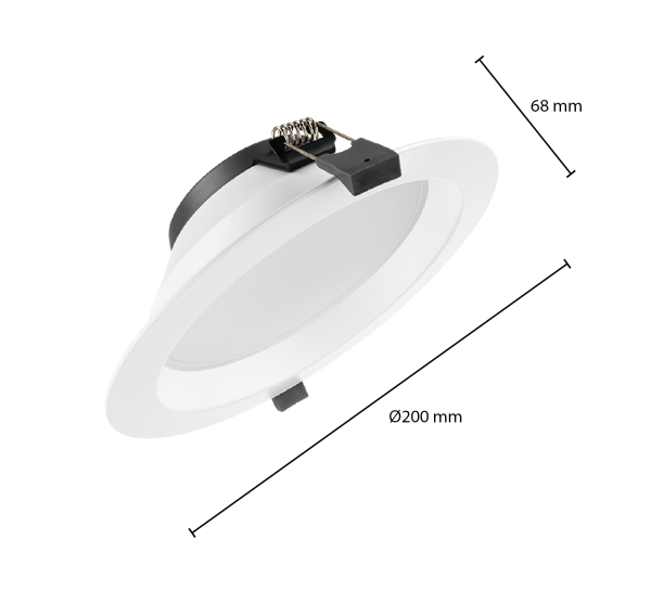 Ortho 15w LED Downlight - Wantix LED