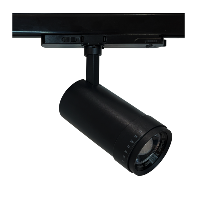 3 Fase Railspot Zoomable CCT zwart - Wantix LED