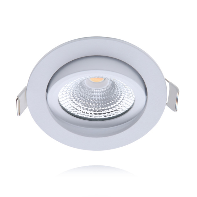 ED10022 - ECODIM | LED INBOUWSPOT | KLEINE INBOUWDIEPTE | IP54 | WARM WIT | ROND | 75MM